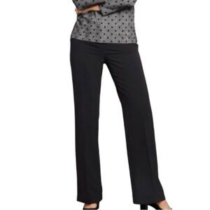 TALBOTS Heritage Boot Cut Pants Dress Pants Slacks Black Size 10 Petite